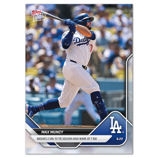 Max Muncy - 2025 MLB Topps NOW® - Card 339