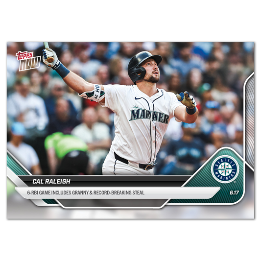 Cal Raleigh - 2025 MLB Topps NOW® - Card 312