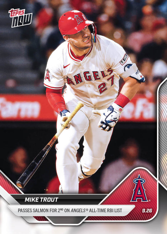 Mike Trout - 2025 MLB Topps NOW® - Card 780