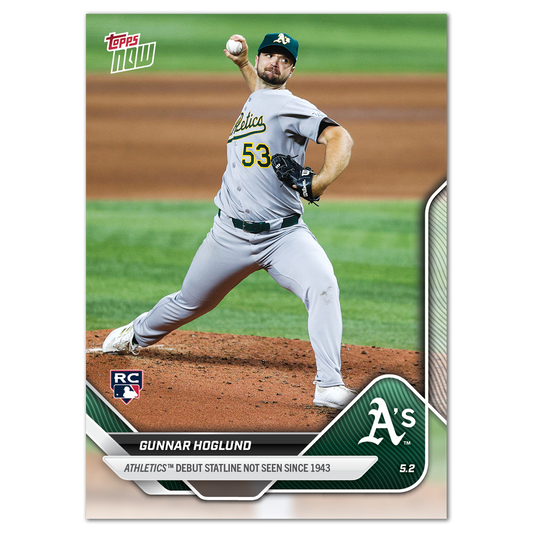 Gunnar Hoglund - 2025 MLB Topps NOW® - Card 129
