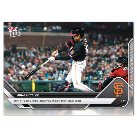 Jung Hoo Lee - 2025 MLB Topps NOW® - Card 176
