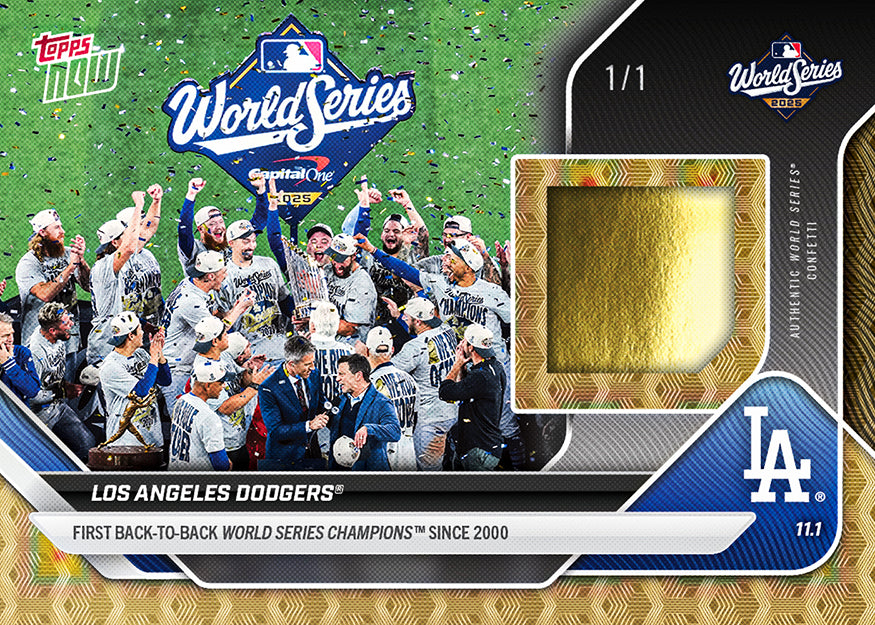 Los Angeles Dodgers - 2025 MLB Topps NOW® - Card 929