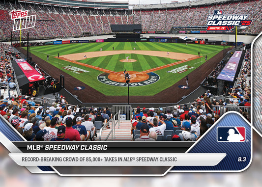 MLB® Speedway Classic - 2025 MLB Topps NOW® - Card 506 - LOOK FOR RELICS