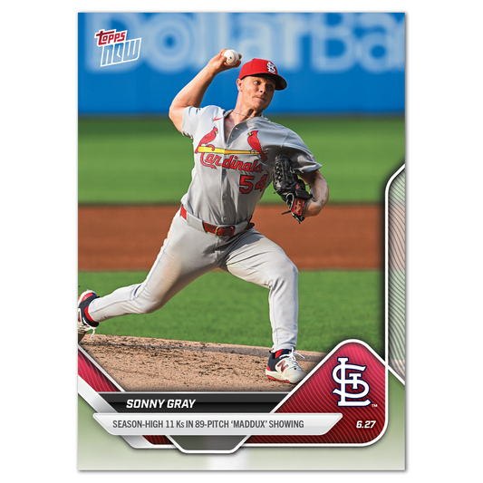 Sonny Gray - 2025 MLB Topps NOW® - Card 356