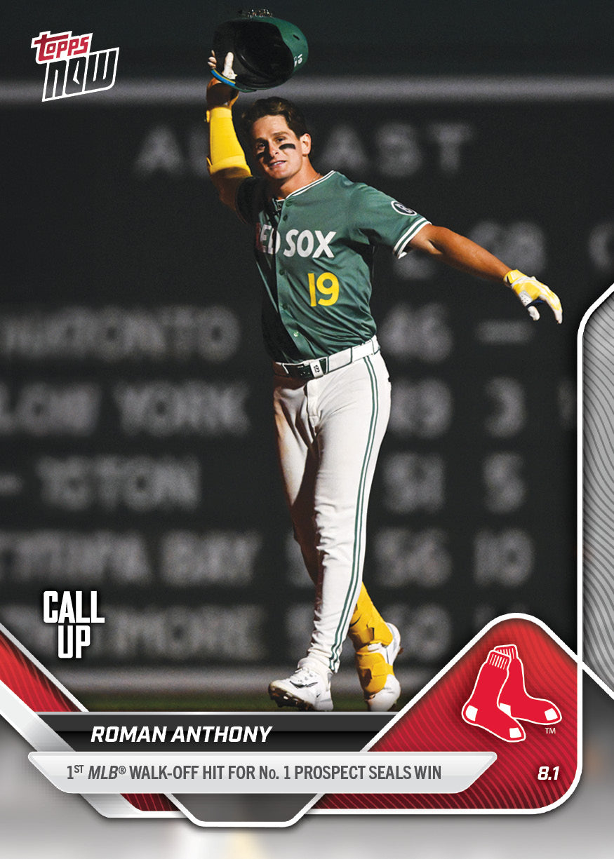Roman Anthony - 2025 MLB Topps NOW® - Card 494