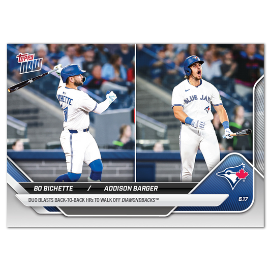 Bo Bichette / Addison Barger - 2025 MLB Topps NOW® - Card 314