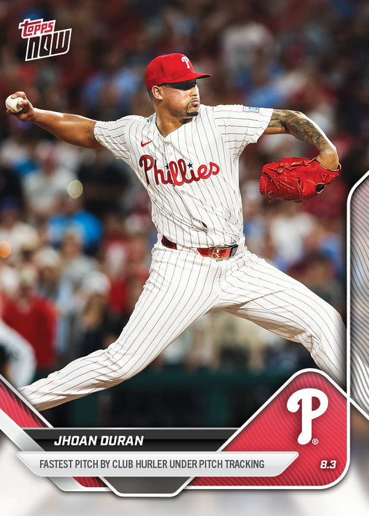 Jhoan Duran - 2025 MLB Topps NOW® - Card 514