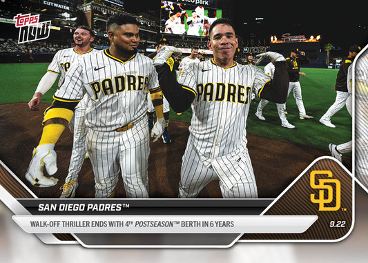 San Diego Padres - 2025 MLB Topps NOW® - Card 750