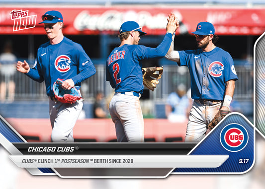 Chicago Cubs - 2025 MLB Topps NOW® - Card 724