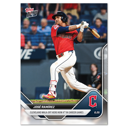 José Ramírez - 2025 MLB Topps NOW® - Card 350