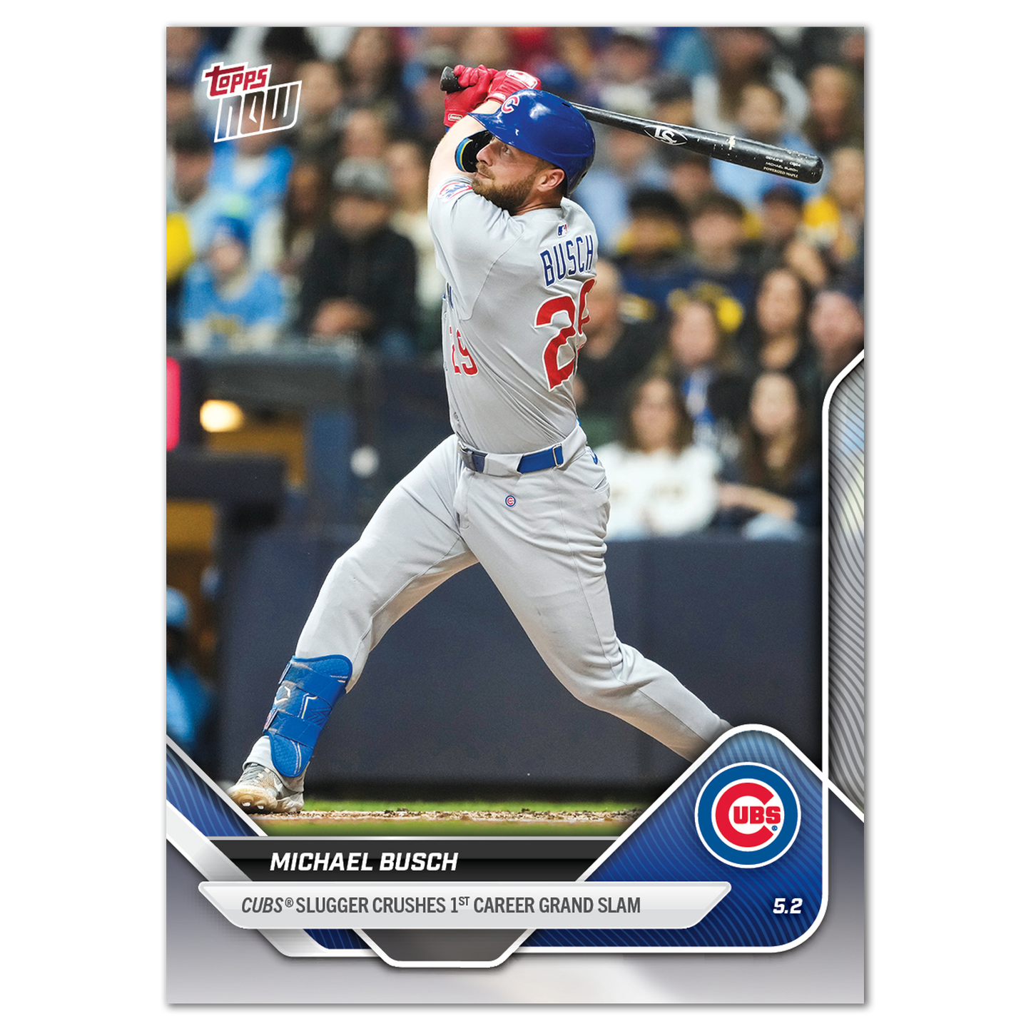 Michael Busch - 2025 MLB Topps NOW® - Card 131