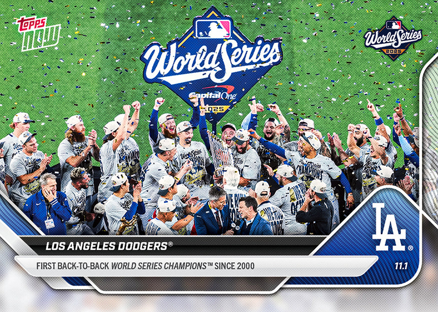 Los Angeles Dodgers - 2025 MLB Topps NOW® - Card 929