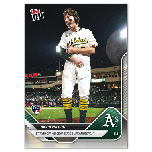 Jacob Wilson - 2025 MLB Topps NOW® - Card 147