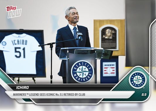 Ichiro - 2025 MLB Topps NOW® - Card 538