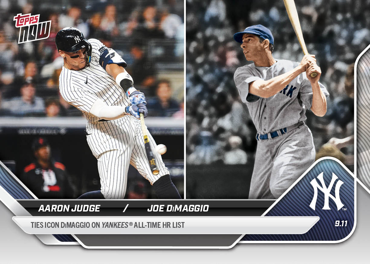 Aaron Judge - 2025 MLB Topps NOW® - Card 695