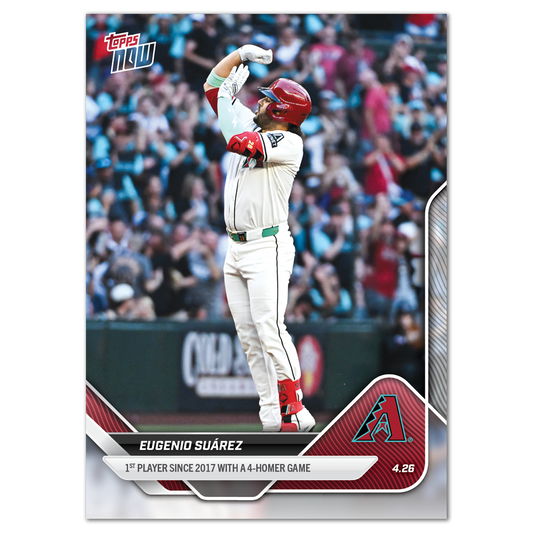 Eugenio Suárez - 2025 MLB Topps NOW® - Card 111