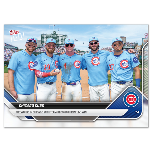 Chicago Cubs - 2025 MLB Topps NOW® - Card 383