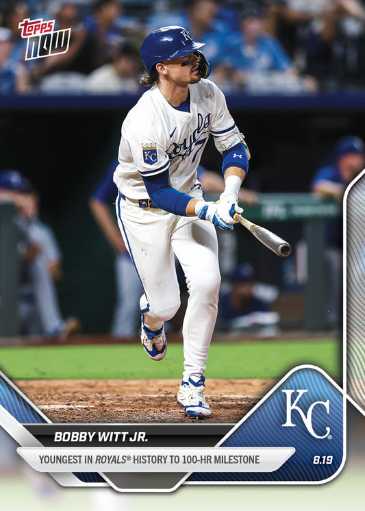 Bobby Witt Jr. - 2025 MLB Topps NOW® - Card 578