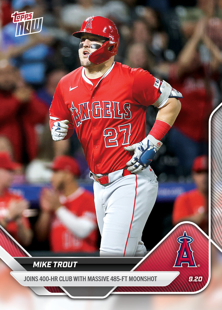 Mike Trout - 2025 MLB Topps NOW® - Card 742 - LOOK FOR AUTO-RELICS