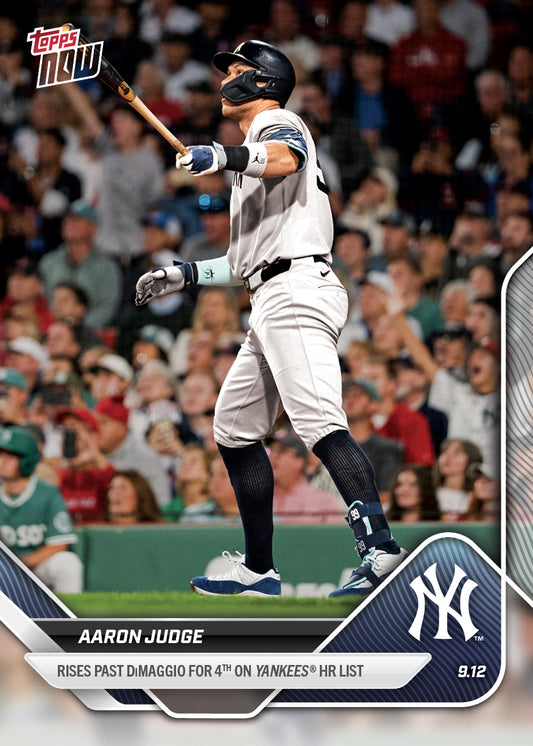 Aaron Judge - 2025 MLB Topps NOW® - Card 697 - LOOK FOR RELICS OR AUTO-RELIC