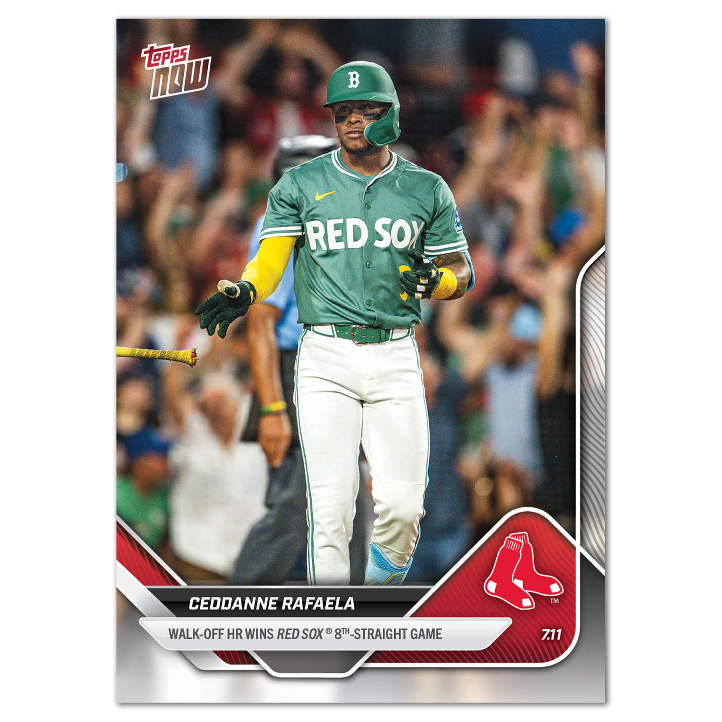 Ceddanne Rafaela - 2025 MLB Topps NOW® - Card 414