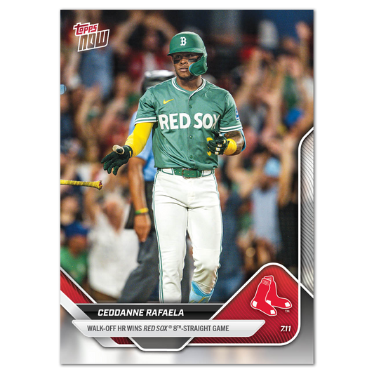 Ceddanne Rafaela - 2025 MLB Topps NOW® - Card 414