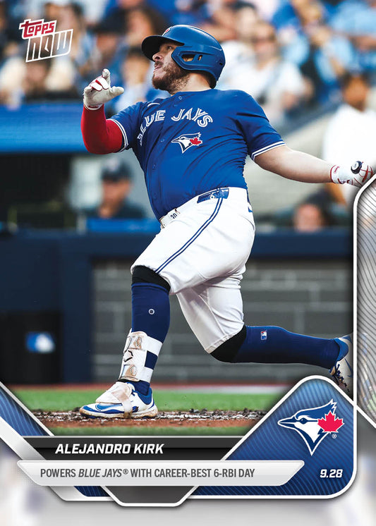 Alejandro Kirk - 2025 MLB Topps NOW® - Card 788