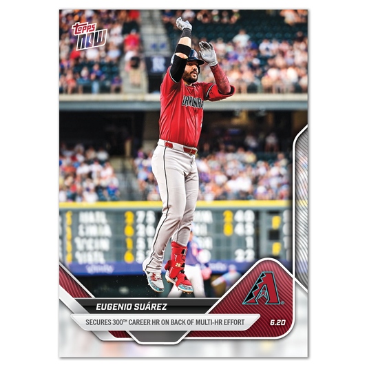 Eugenio Suárez - 2025 MLB Topps NOW® - Card 329