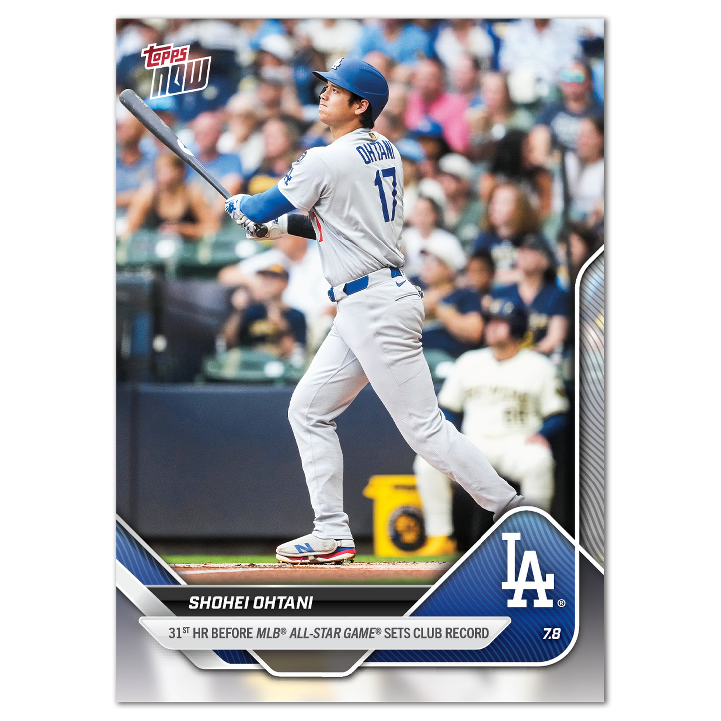 Shohei Ohtani - 2025 MLB Topps NOW® - Card 403