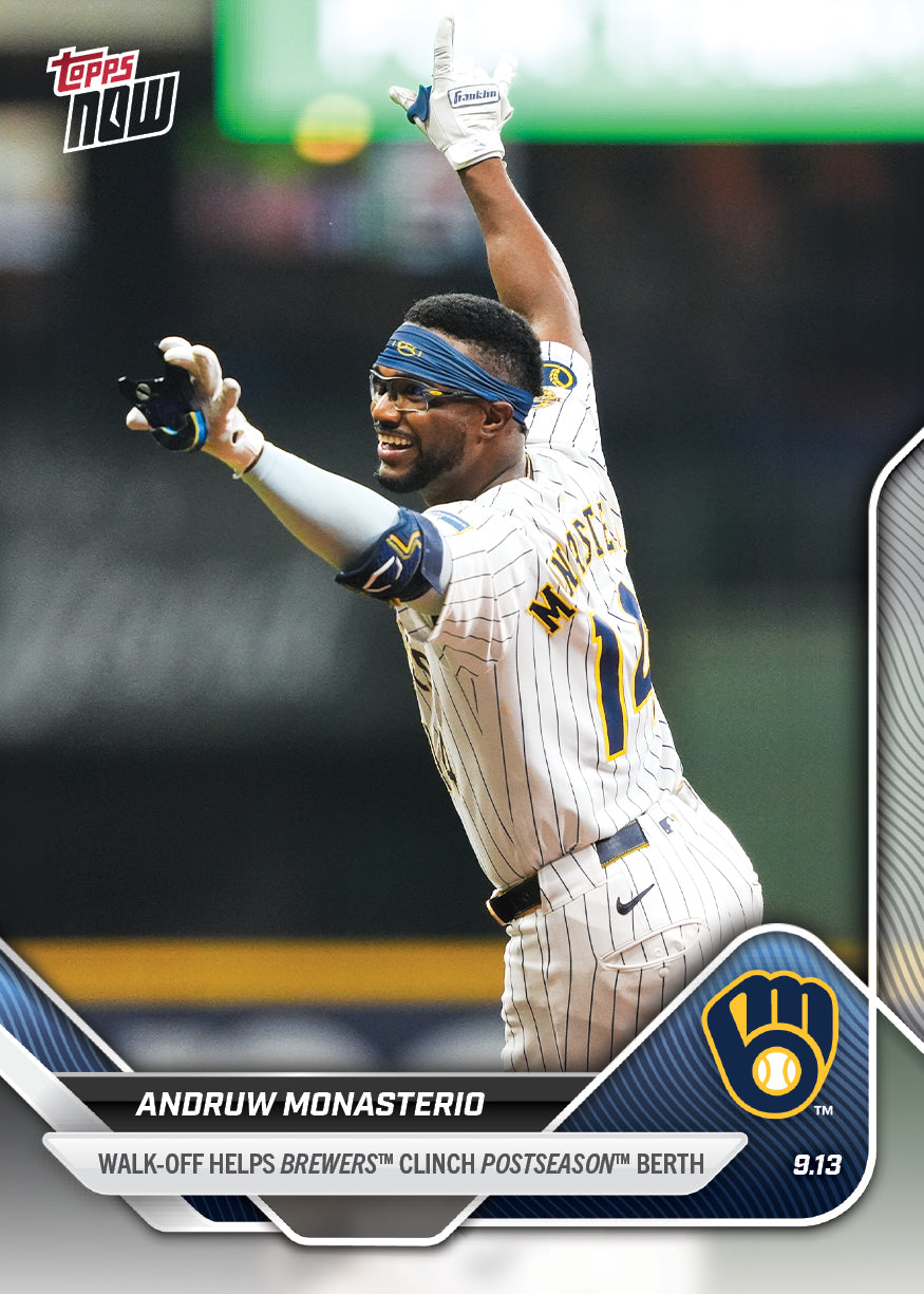 Andruw Monasterio - 2025 MLB Topps NOW® - Card 708