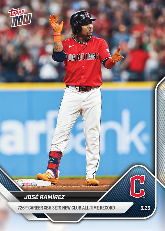 José Ramírez - 2025 MLB Topps NOW® - Card 773