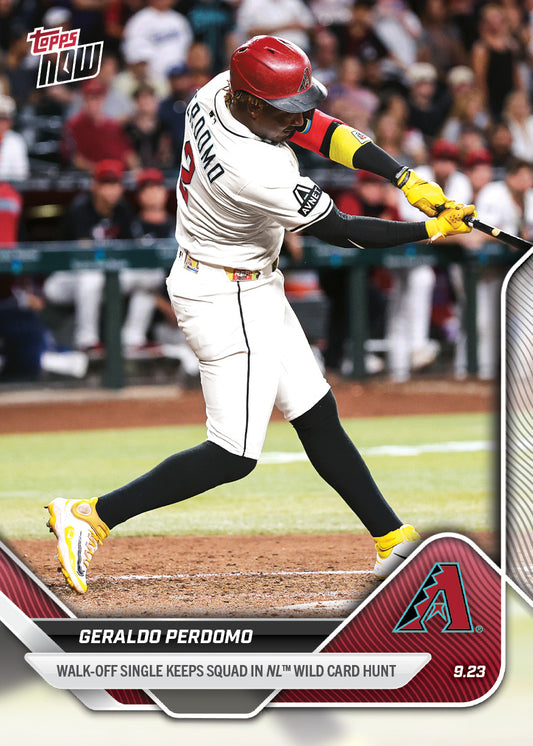 Geraldo Perdomo - 2025 MLB Topps NOW® - Card 756