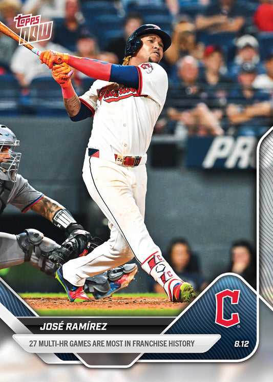 José Ramírez - 2025 MLB Topps NOW® - Card 551
