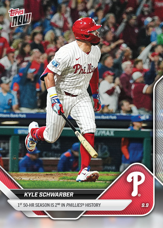 Kyle Schwarber - 2025 MLB Topps NOW® - Card 682