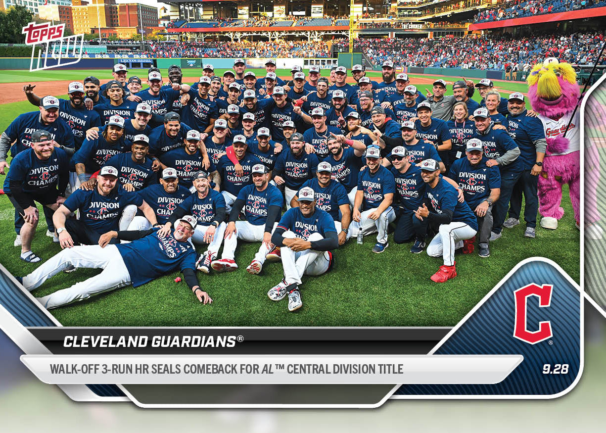 Cleveland Guardians - 2025 MLB Topps NOW® - Card 795