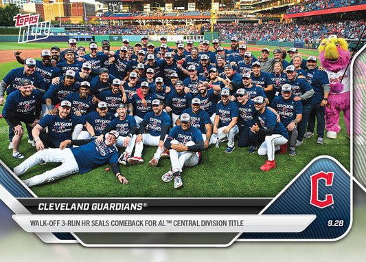 Cleveland Guardians - 2025 MLB Topps NOW® - Card 795