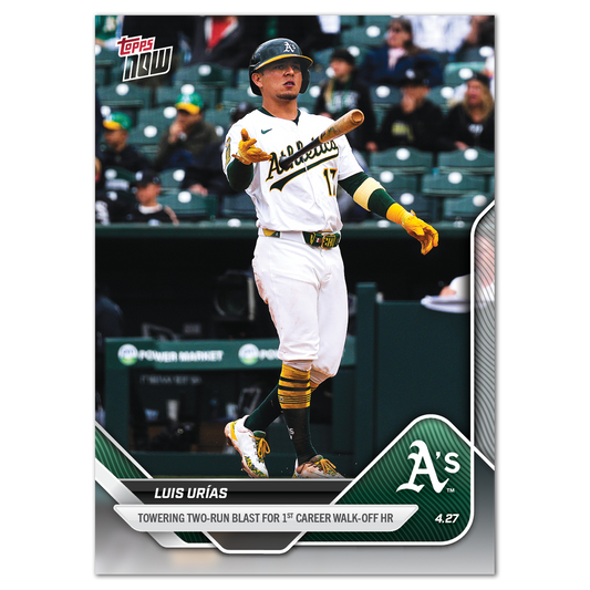 Luis Urías - 2025 MLB Topps NOW® - Card 113