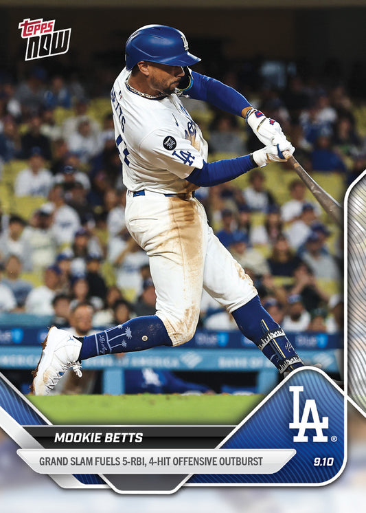Mookie Betts - 2025 MLB Topps NOW® - Card 691