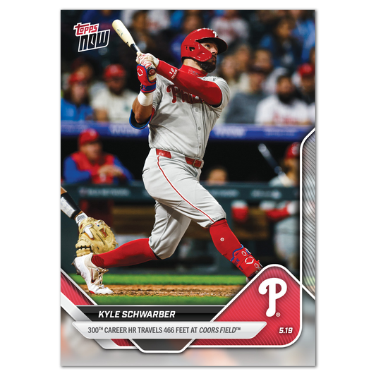 Kyle Schwarber - 2025 MLB Topps NOW® - Card 195