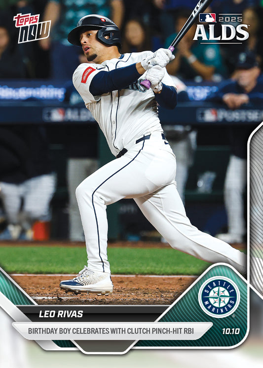 Leo Rivas - 2025 MLB Topps NOW® - Card 852