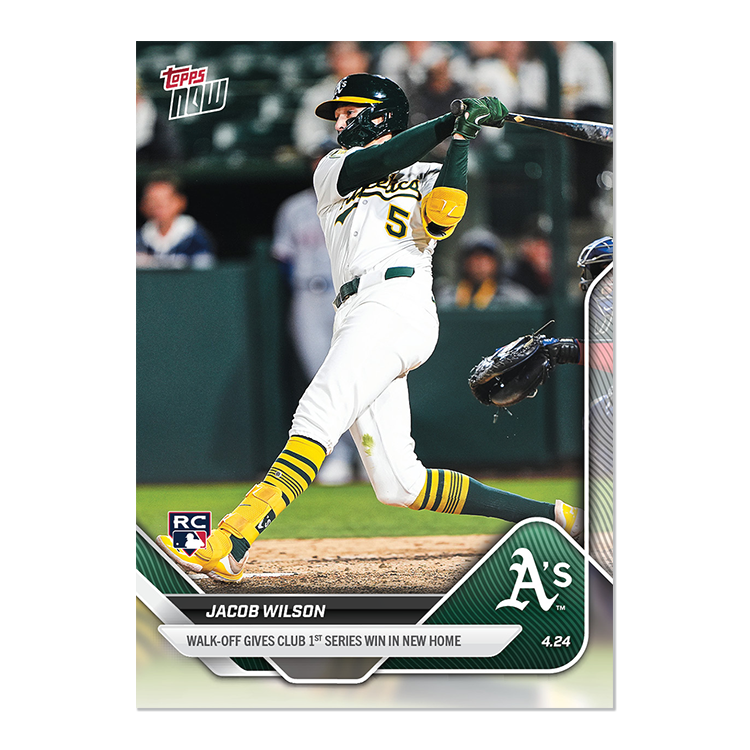 Jacob Wilson - 2025 MLB Topps NOW® - Card 104