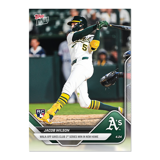 Jacob Wilson - 2025 MLB Topps NOW® - Card 104