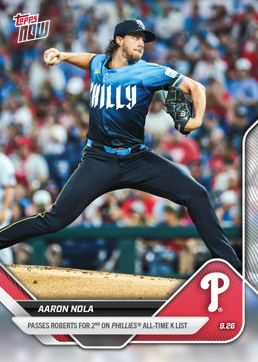Aaron Nola - 2025 MLB Topps NOW® - Card 777