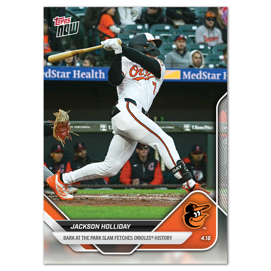Jackson Holliday - 2025 MLB Topps NOW® - Card 74