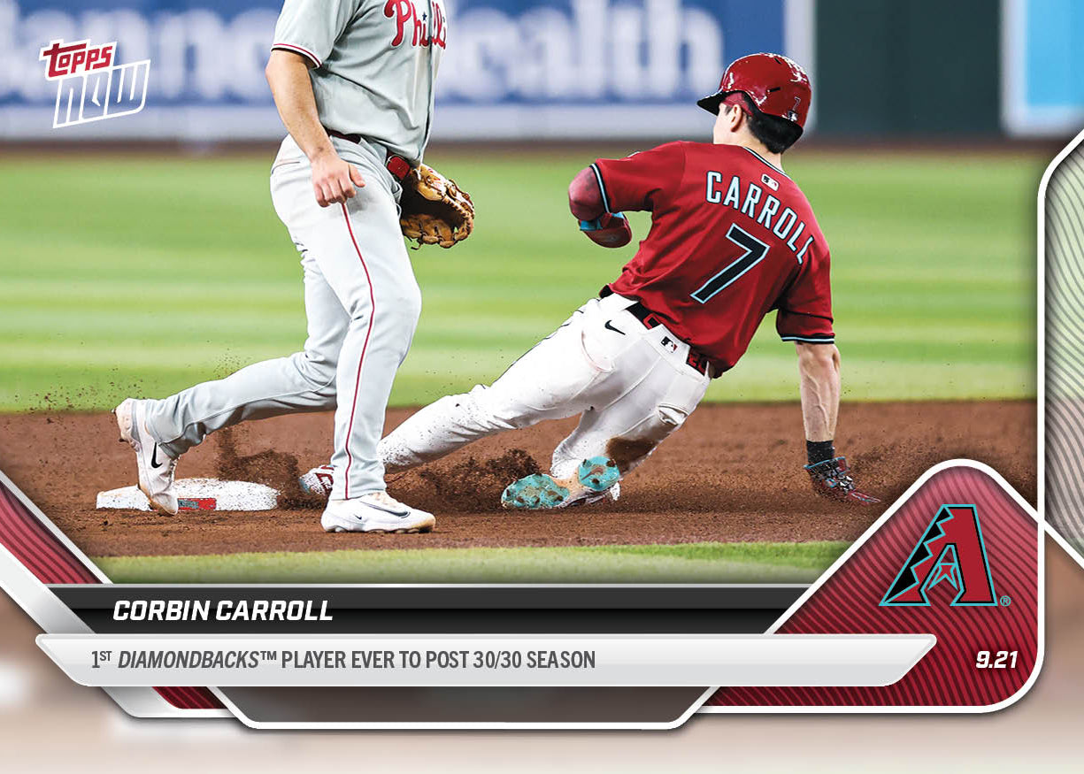 Corbin Carroll - 2025 MLB Topps NOW® - Card 748