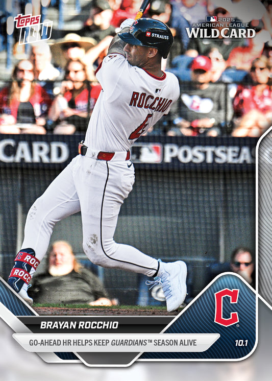 Brayan Rocchio - 2025 MLB Topps NOW® - Card 805