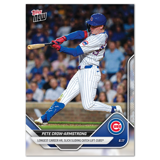 Pete Crow-Armstrong - 2025 MLB Topps NOW® - Card 311