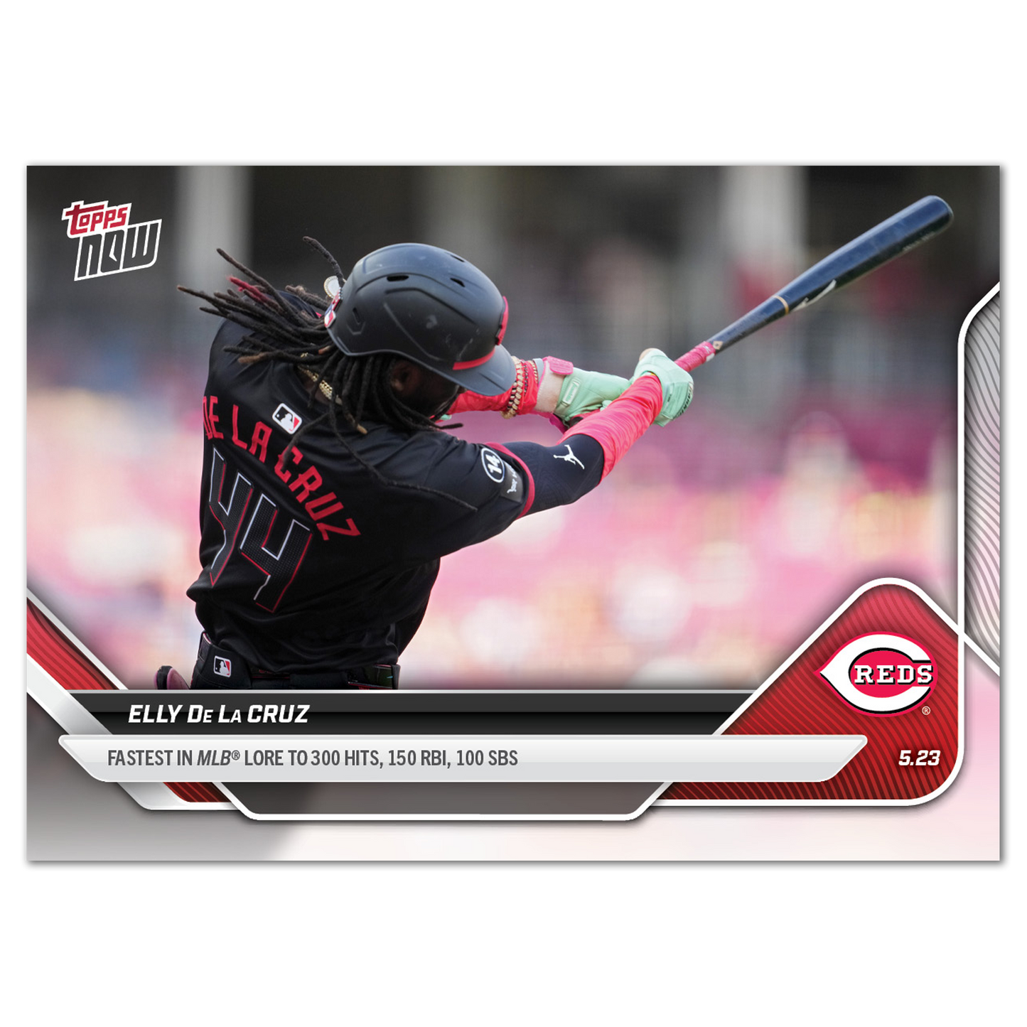 Elly De La Cruz - 2025 MLB Topps NOW® - Card 208