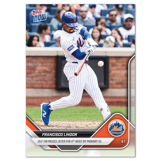 Francisco Lindor - 2025 MLB Topps NOW® - Card 245