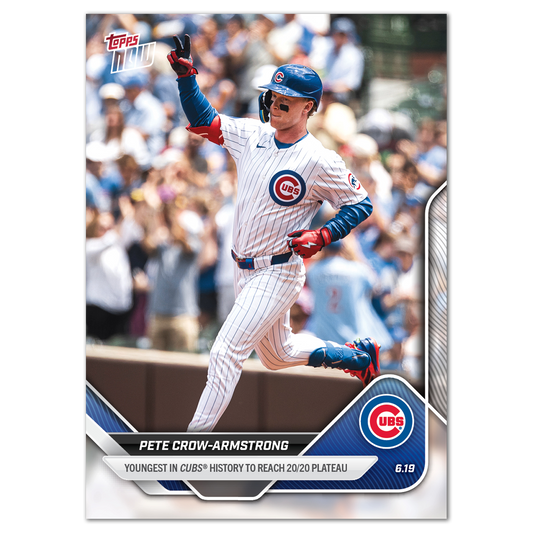 Pete Crow-Armstrong - 2025 MLB Topps NOW® - Card 319 - LOOK FOR AUTOS
